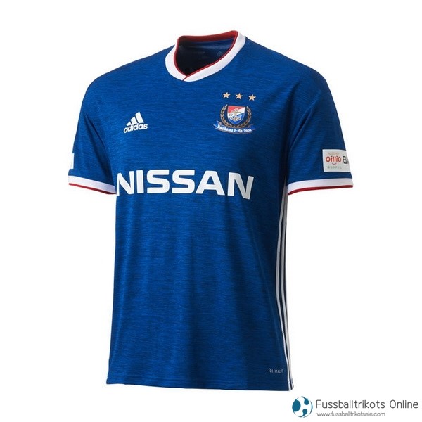 Yokohama F.Marines Trikot Heim 2018/19 Blau Fussballtrikots Günstig